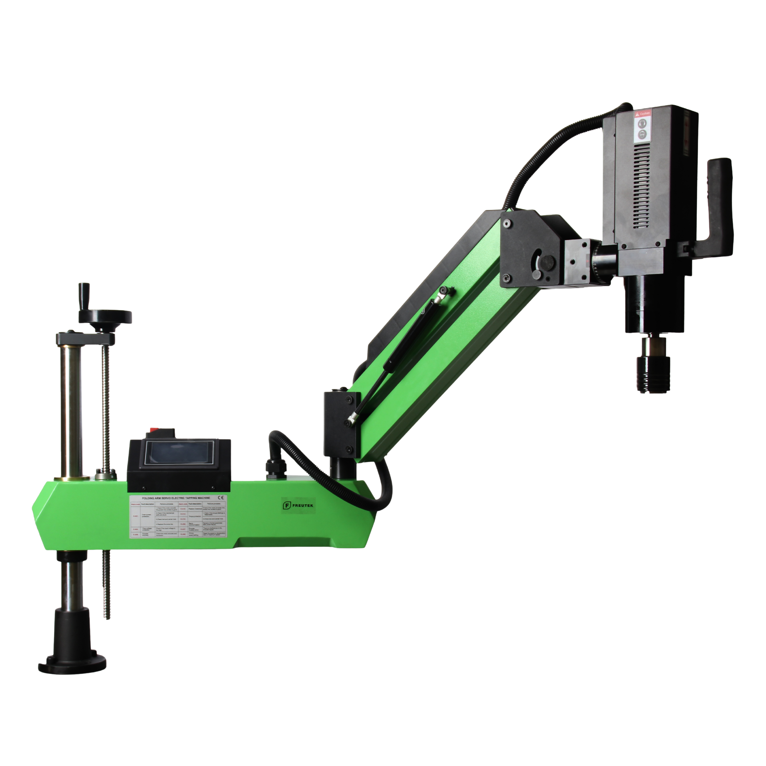 LON0015/I - Heavy-Duty Electric Tapping Machine ISO M12-M48