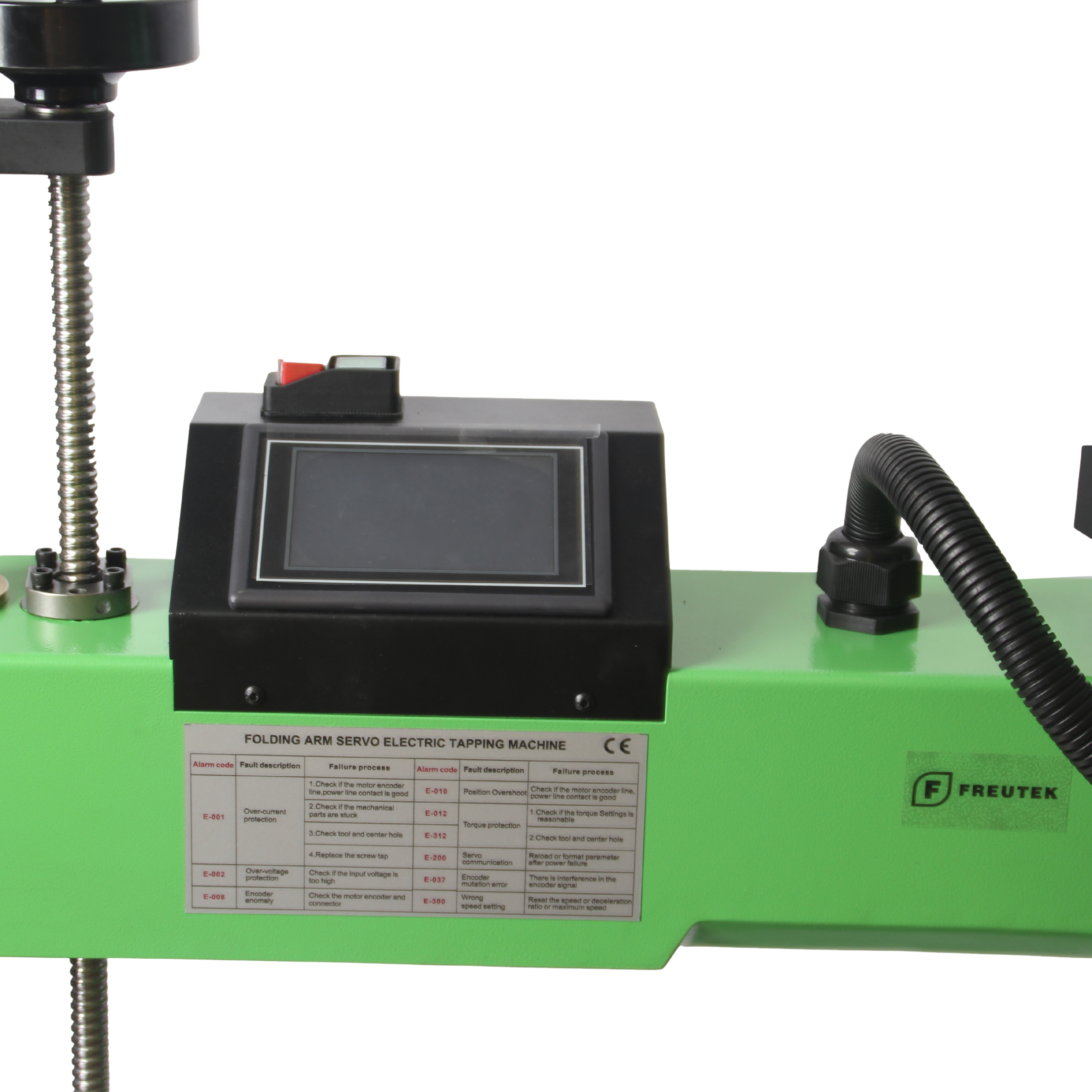 LON0015/I - Heavy-Duty Electric Tapping Machine ISO M12-M48