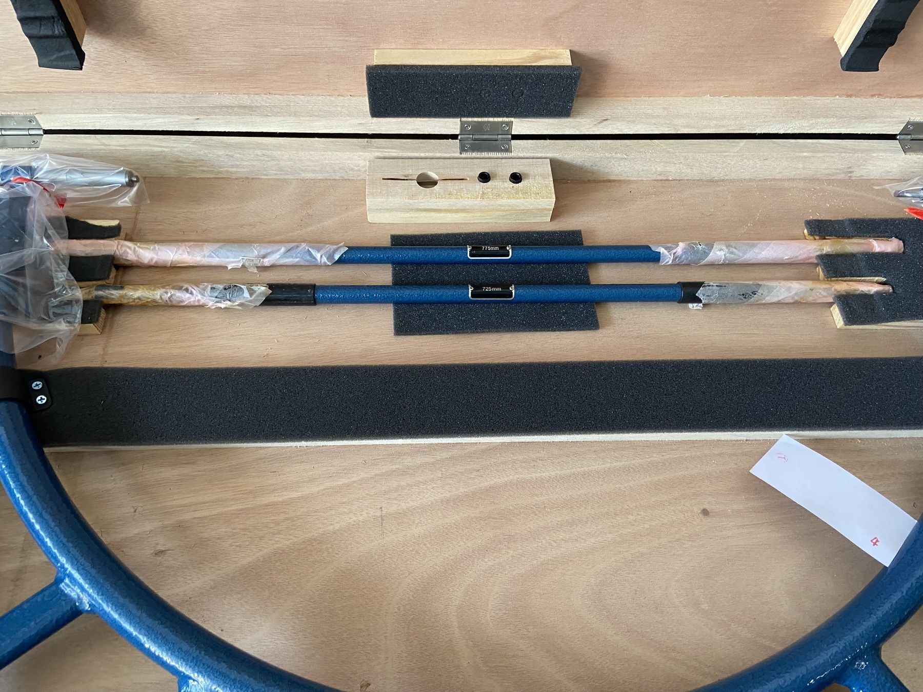 SDM0037 - External Micrometers with Interchangeable Anvils 700-800 x 0.01 mm