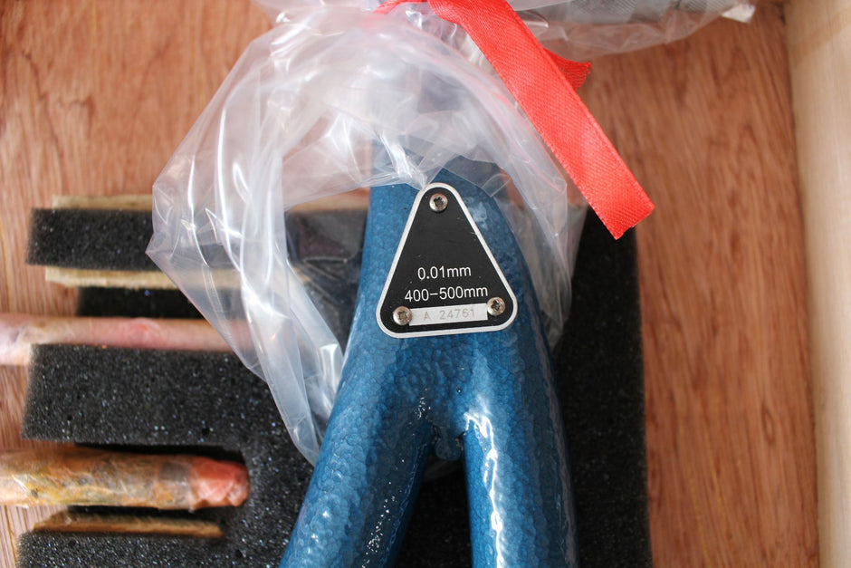 SDM0034 - External Micrometers with Interchangeable Anvils 400-500 X 0.01 mm 
