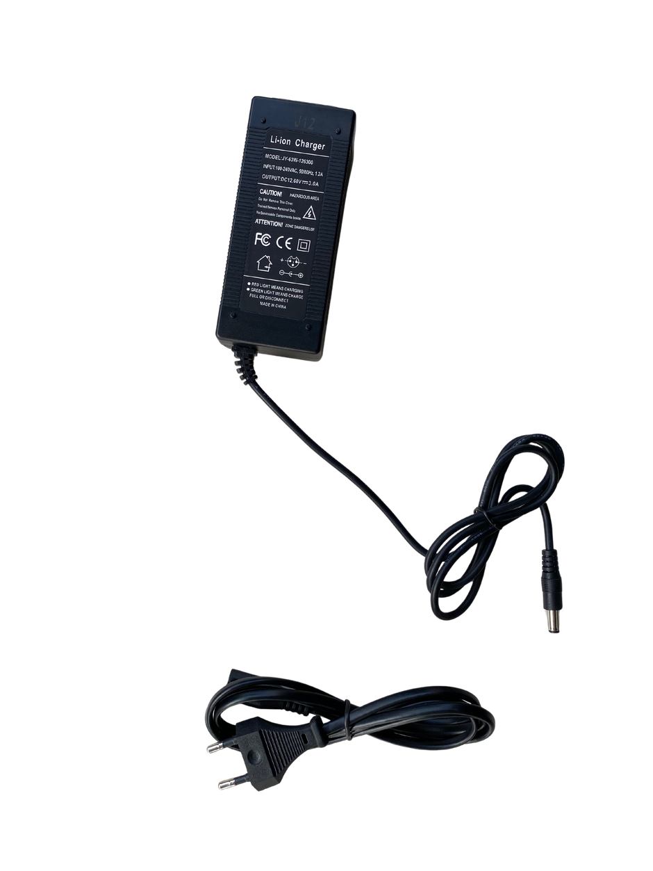 LON0001 - Carica Batteria Li-Ion 12.6V 3000 mAh