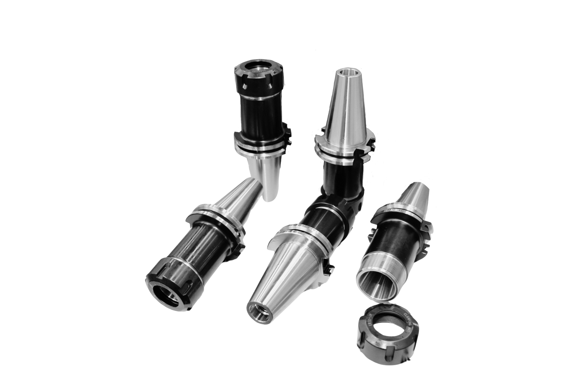 ATT0025 - SK40-ER32-100 Tool Holder Chuck - 5-piece set