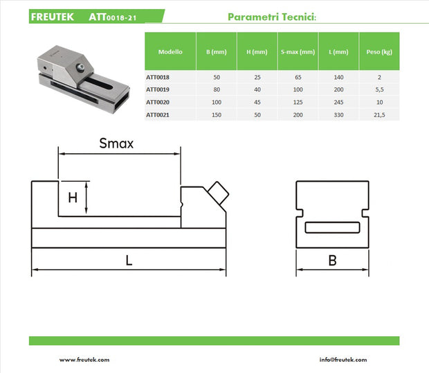 ATT0021 - Precision vice (150x200 mm)