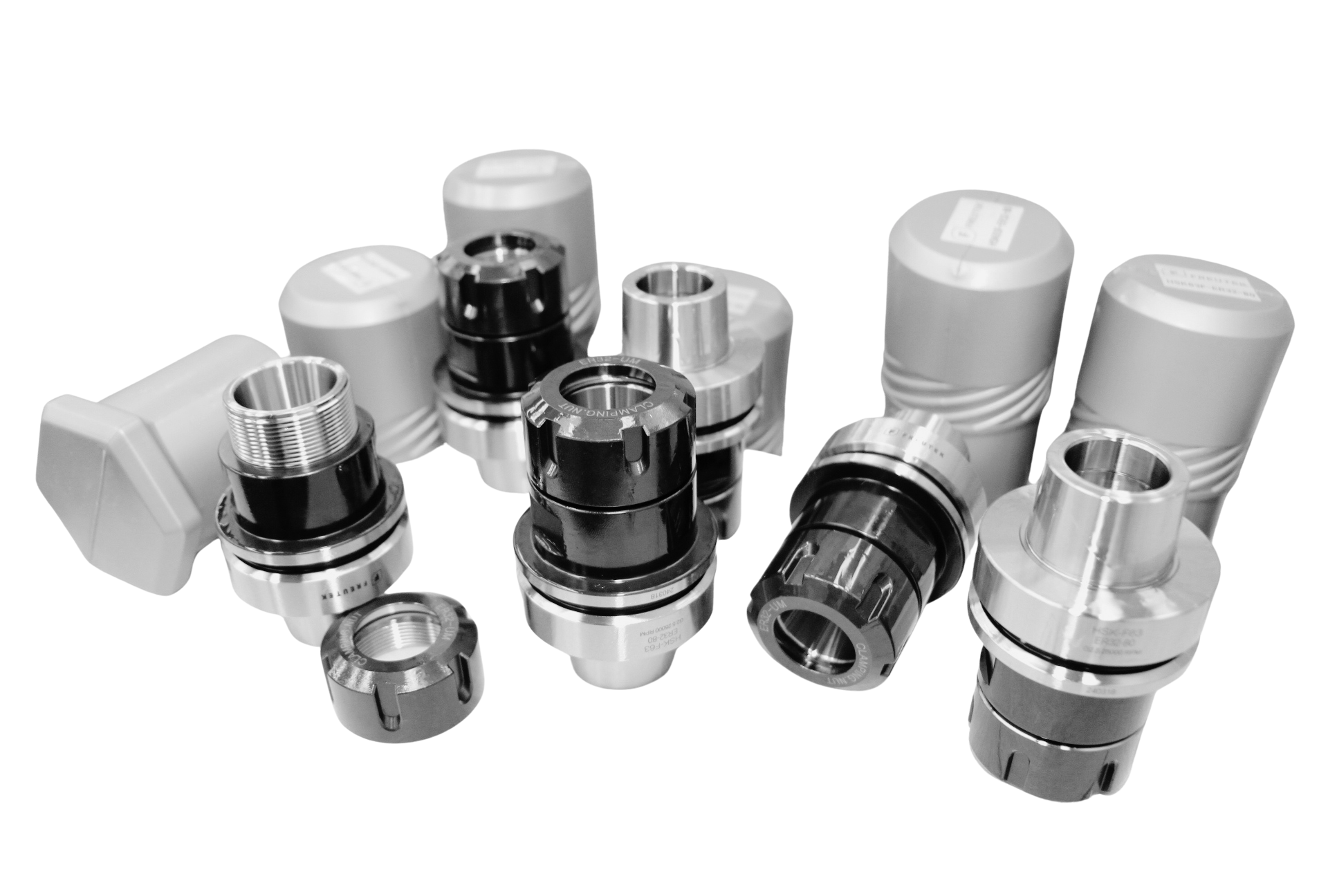 GER0001 - HSK63F-ER32-80 Tool Holder Cones - set of 6