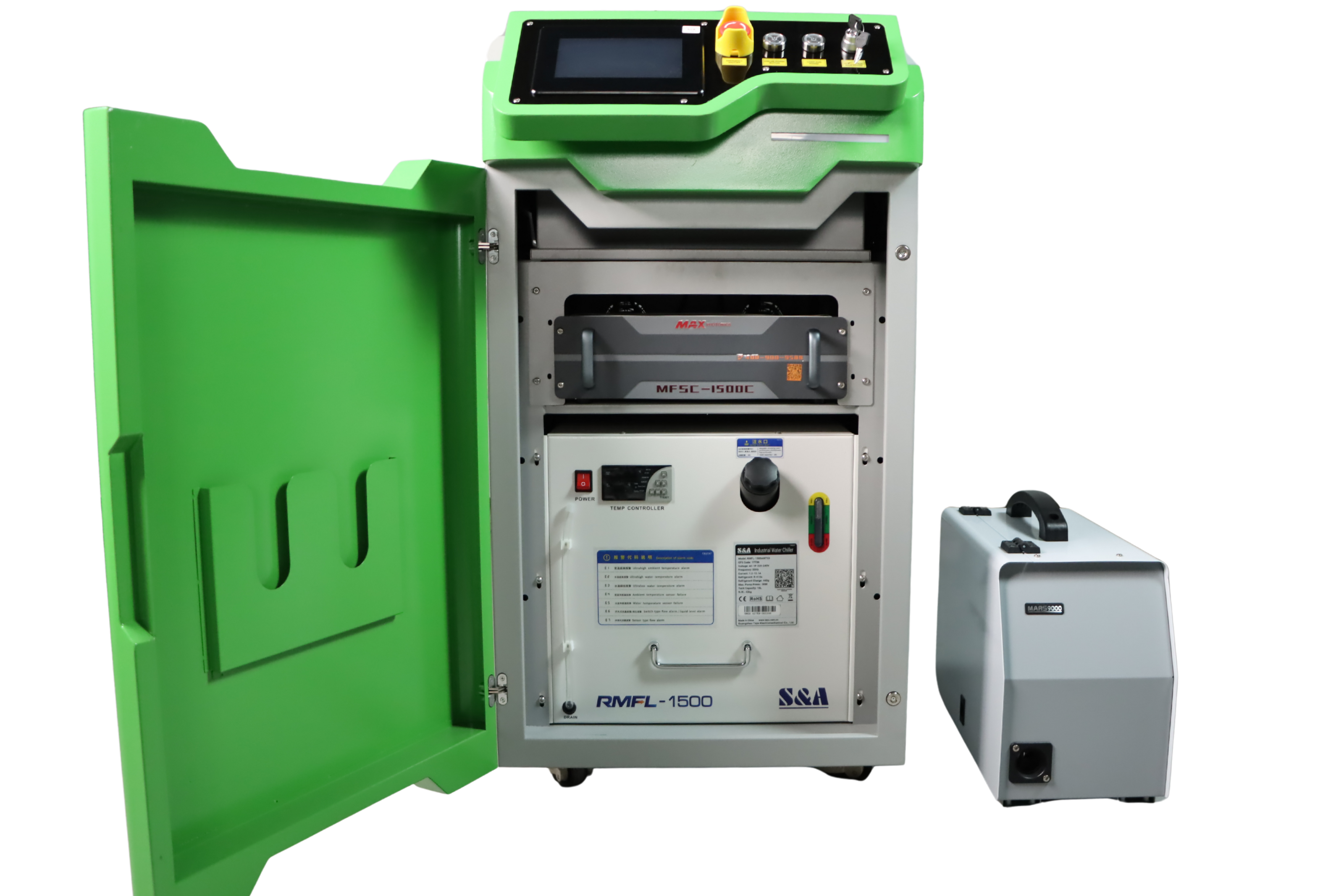 LMM0023 - Combinata Laser 3 in 1 (saldatura, pulitura, taglio) 1500 W