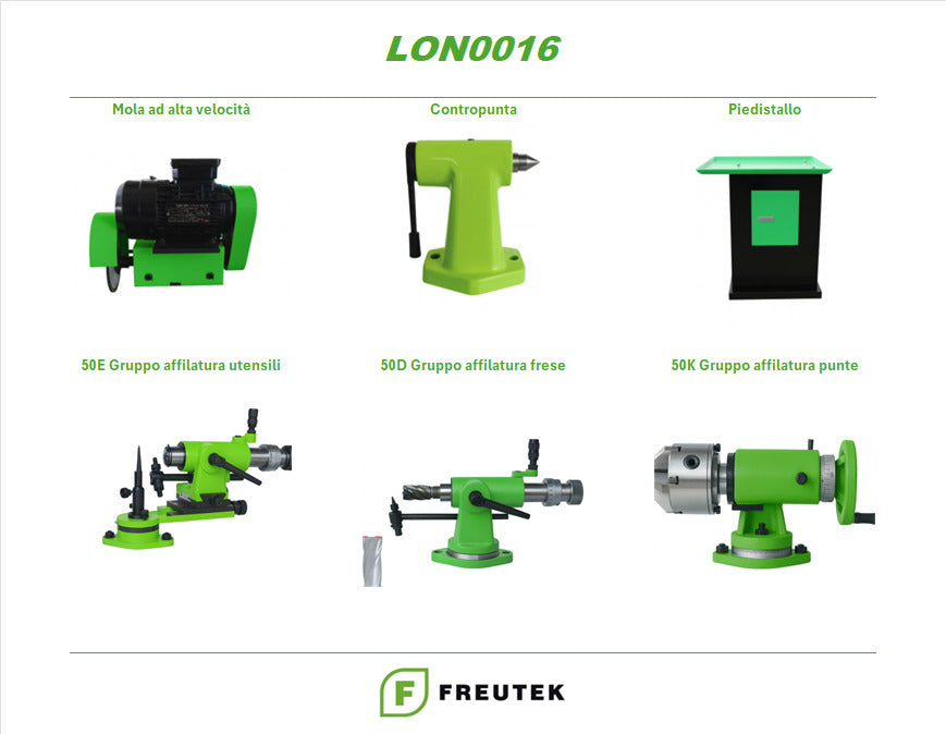 LON0016 - Affilatrice Universale per Utensili fino a Ø300 mm