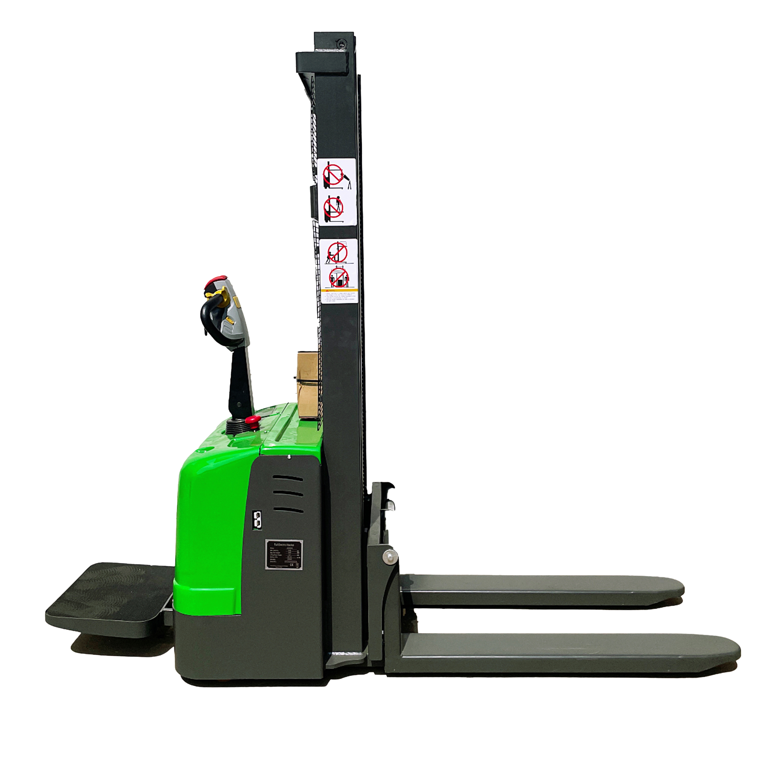 NNT0012 - Electric Stacker 2000kg - 3000mm with Platform