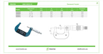 SDM0052 - Micrometro Centesimale per Esterni 75-100mm