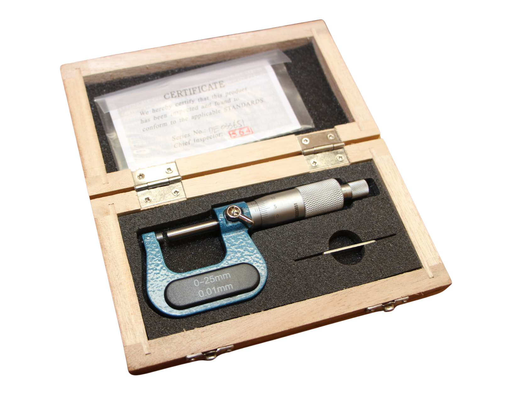 SDM0049 - Micrometro Centesimale per Esterni 0-25mm