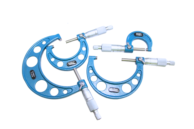 SDM0054 - Set di Micrometri Centesimali ad Arco per Esterni 0-100mm (4 unità)