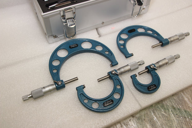 SDM0055 - Set of 4 External Micrometers 0-100 x 0.001mm