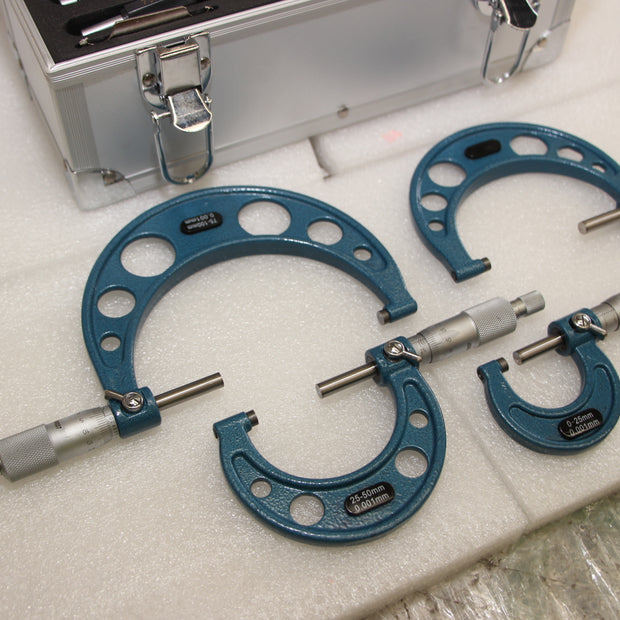 SDM0055 - Set of 4 External Micrometers 0-100 x 0.001mm