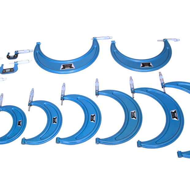 SDM0057 - Set di Micrometri Centesimali per Esterni 0-300mm (12 unità)