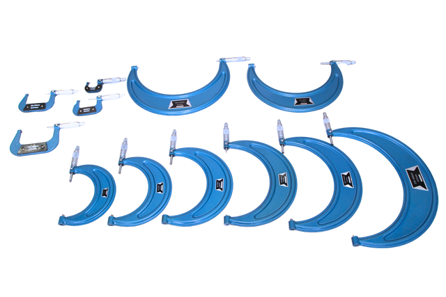 SDM0057 - Set di Micrometri Centesimali per Esterni 0-300mm (12 unità)