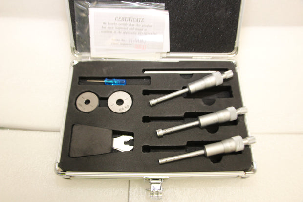 SDM0064 - Set of 3 pcs three-point internal micrometers 6-12 x 0.001mm