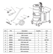 VCL0001 - Grade H aspirator 5.5 kW 380 V